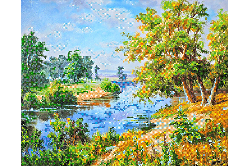 Схема для вишивання бісером POINT ART Ясень, розмір 35х28 см, арт. 1440