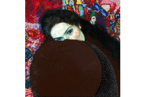 Схема для вышивки бисером POINT ART Дама с муфтой, размер 40х41 см, арт. 1520 Схема для вышивки бисером POINT ART Дама с муфтой, размер 40х41 см, арт. 1520