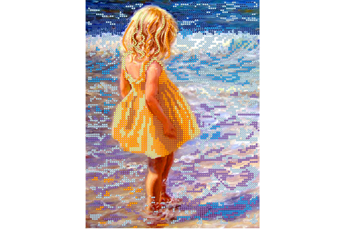 Схема для вишивання бісером POINT ART Дочка, розмір 19х25 см, арт. 1290