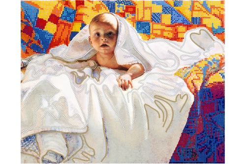 Схема для вишивання бісером POINT ART Син, розмір 30х24 см, арт. 1326