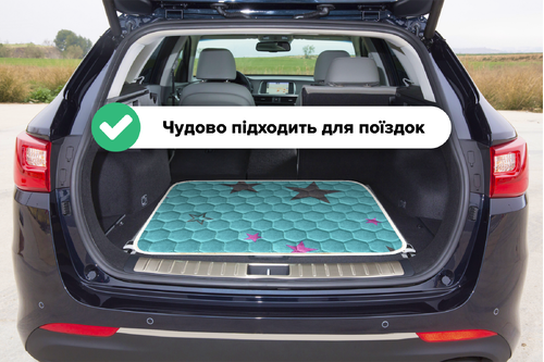 Багаторазова пелюшка для собак AquaStop арт. 38, розмір 90х90 см