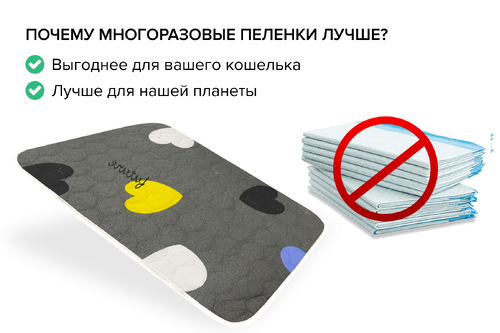 Многоразовая пеленка для собак AquaStop арт. 56, размер 90х90 см Многоразовая пеленка для собак AquaStop арт. 56, размер 90х90 см