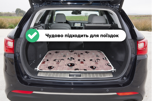 Багаторазова пелюшка для собак AquaStop арт. 60, розмір 40х60 см
