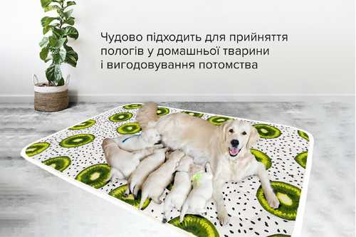 Багаторазова пелюшка для собак AquaStop арт. 61, розмір 90х90 см