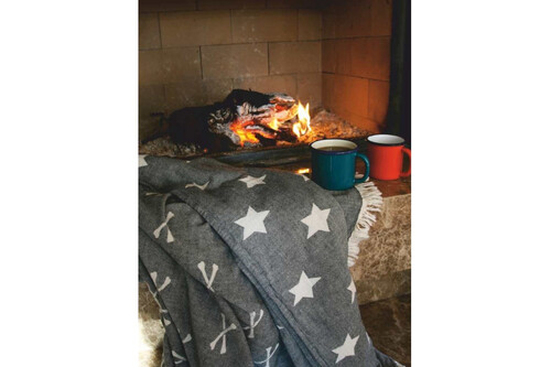 Плед - покрывало Barine - Star siyah черный 160x260