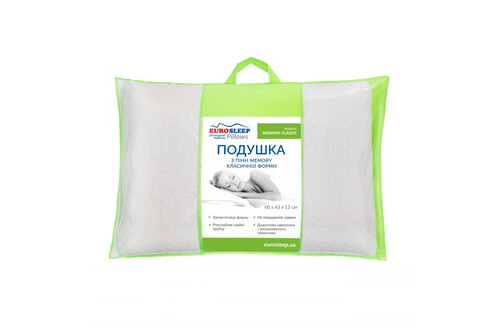 Подушка модель MEMORY CLASSIC 60х43 см