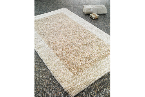 Коврик для ванной Confetti - Natura heavy молочный 60*100
