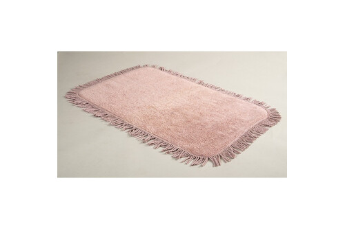 Коврик для ванной Irya - Axis pembe розовый 50*80