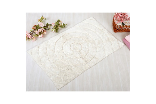 Коврик в ванную Irya - Waves cream крем 70*120