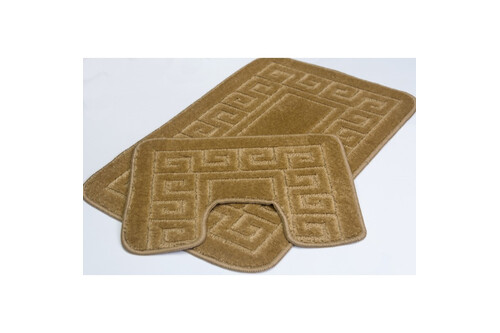 Набор ковриков для ванной Ethnic - PS 2519 d.beige 50*80+40*50